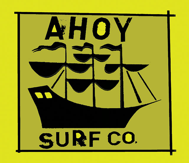 Ahoy Surf Co. Logo